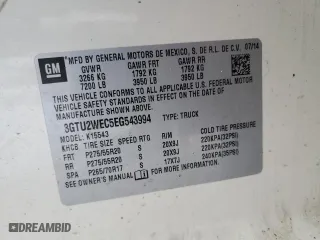 2014 GMC Sierra 1500 Denali with VIN 3GTU2WEC5EG543994, listed as a Copart auction lot 44622675 with 194,075 mi miles and Clean Title. Bid and sale history available at carsss.com. Image 12.