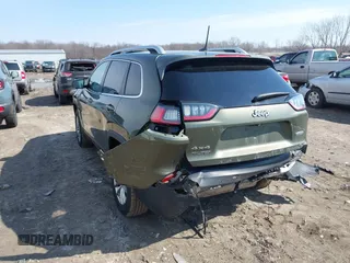 2019 Jeep Cherokee Latitude Plus with VIN 1C4PJMLB8KD146917, listed as a IAAI auction lot 41764434 with 108,104 mi miles and . Bid and sale history available at carsss.com. Image 3.