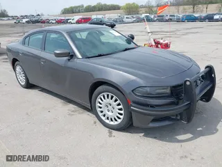 2020 Dodge Charger Police with VIN 2C3CDXKT3LH112023, listed as a IAAI auction lot 42124903 with 130,738 mi miles. Bid and sale history available at carsss.com. Image 1.