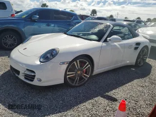 2010 Porsche 911 Turbo S with VIN WP0CD2A91AS773141, listed as a Copart auction lot 74561244 with Not Provided miles and Salvage Title. Bid and sale history available at carsss.com. Image 1.