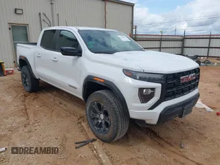 2024 GMC Canyon 4WD Elevation with VIN 1GTP6BEK4R1131393, listed as a IAAI auction lot 42166312 with 24,853 mi miles and . Bid and sale history available at carsss.com. Image 1.