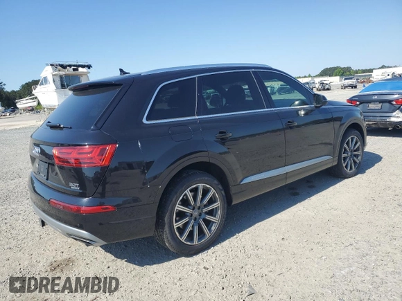 2017 Audi Q7 Premium Plus with VIN WA1LAAF71HD051770, listed as a Copart auction lot 53106825 with 88,833 mi miles and Salvage title. Bid and sale history available at DreamBid. Image 3.