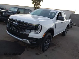 2024 Ford Ranger XLT with VIN 1FTER4HH5RLE62921, listed as a IAAI auction lot 41291255 with 180 mi miles. Bid and sale history available at carsss.com. Image 16.