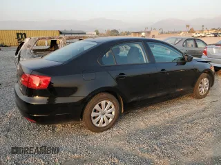 2013 Volkswagen Jetta Sedan S with VIN 3VW2K7AJ4DM206943, listed as a Copart auction lot 83605904 with 63,552 mi miles and Salvage Title. Bid and sale history available at carsss.com. Image 3.