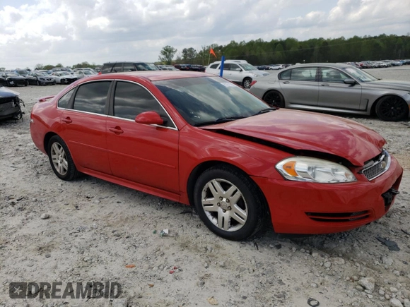 2012 Chevrolet Impala LT Retail with VIN 2G1WB5E36C1171759, listed as a Copart auction lot 51841735 with 98,824 mi miles and Salvage Title. Bid and sale history available at DreamBid. Image 4.