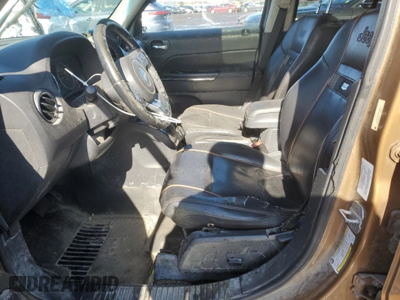 2011 Jeep Patriot Latitude X with VIN 1J4NF4GBXBD165241, listed as a Copart auction lot 46811435 with 197,802 mi miles and Clean Title. Bid and sale history available at DreamBid. Image 7.