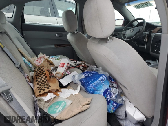 2005 Buick LaCrosse CX with VIN 2G4WC532951345370, listed as a Copart auction lot 89134185 with 84,373 mi miles and Salvage title. Bid and sale history available at DreamBid. Image 10.