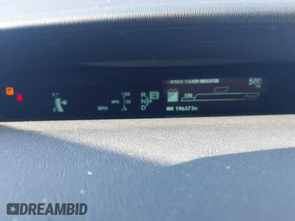 2010 Toyota Prius II with VIN JTDKN3DU9A5178258, listed as a IAAI auction lot 41850740 with 196,572 mi miles. Bid and sale history available at carsss.com. Image 7.