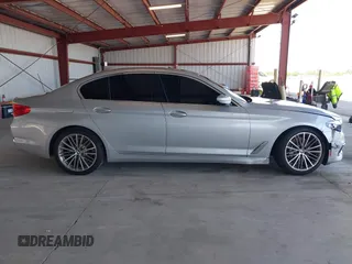 2018 BMW 5 Series 530i with VIN WBAJA5C50JWA37179, listed as a IAAI auction lot 42003204 with 74,333 mi miles and . Bid and sale history available at carsss.com. Image 13.