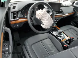 2023 Audi Q5 S line Premium with VIN WA1GAAFY4P2025538, listed as a Copart auction lot 44680105 with 13,130 mi miles and Salvage Title. Bid and sale history available at carsss.com. Image 8.