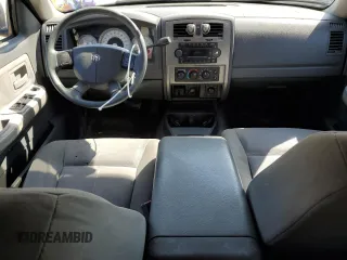 2006 Dodge Dakota SLT with VIN 1D7HW48N56S589686, listed as a Copart auction lot 49497045 with 135,845 mi miles and Salvage Title. Bid and sale history available at carsss.com. Image 8.