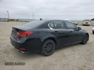 2013 Lexus GS with VIN JTHBE1BL5D5000848, listed as a Copart auction lot 54452145 with 124,299 mi miles and Salvage Title. Bid and sale history available at carsss.com. Image 3.