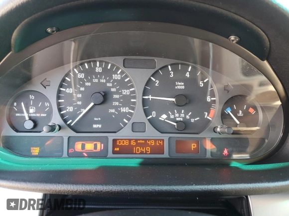 2003 BMW 3 Series 325i with VIN WBAET37453NJ37219, listed as a Copart auction lot 69101914 with 100,816 mi miles and Salvage Title. Bid and sale history available at carsss.com. Image 9.