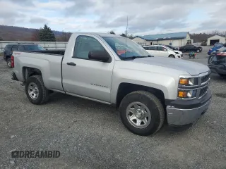 2015 Chevrolet Silverado 1500 Work Truck with VIN 1GCNKPEC4FZ241902, listed as a Copart auction lot 80620464 with 54,000 mi miles and Salvage Title. Bid and sale history available at carsss.com. Image 4.