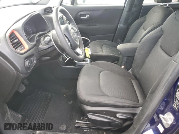 2018 Jeep Renegade Sport with VIN ZACCJBAB2JPH58620, listed as a Copart auction lot 52049295 with 148,022 mi miles and Salvage title. Bid and sale history available at DreamBid. Image 7.
