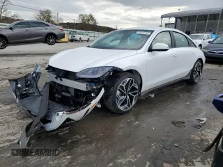 2023 Hyundai Ioniq 6 SEL z VIN KMHM34AAXPA021896, wystawiony jako Copart lot #74172733 z przebiegiem 5027 mil mil oraz . Historia ofert i sprzedaży dostępna na DreamBid. Obrazek 1.