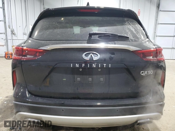 2019 Infiniti QX50 Essential z VIN 3PCAJ5M38KF103867, wystawiony jako Copart lot #86050184 z przebiegiem 111 694 mil mil oraz Szkoda całkowita • Salvage title. Historia ofert i sprzedaży dostępna na DreamBid. Obrazek 6.