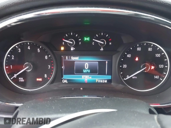 2019 Buick Encore Preferred with VIN KL4CJESBXKB839709, listed as a IAAI auction lot 41473778 with 87,383 mi miles and . Bid and sale history available at DreamBid. Image 7.
