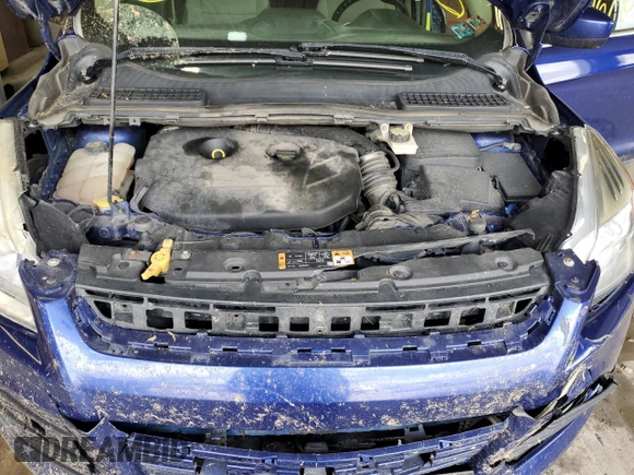2014 Ford Escape SE with VIN 1FMCU9G90EUD21655, listed as a Copart auction lot 55458095 with 167,900 mi miles and Salvage Title. Bid and sale history available at DreamBid. Image 12.