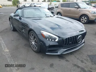 2018 Mercedes-Benz AMG GT AMG GT with VIN WDDYK7HA2JA019007, listed as a IAAI auction lot 42083307 with 35,205 mi miles and . Bid and sale history available at DreamBid. Image 1.