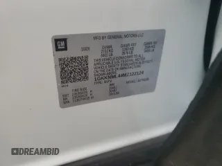 2021 GMC Acadia SLT with VIN 1GKKNML44MZ122124, listed as a Copart auction lot 86157074 with 70,376 mi miles and Salvage Title. Bid and sale history available at DreamBid. Image 13.