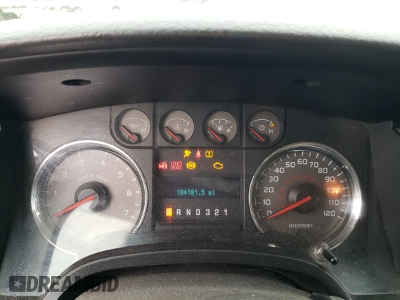 2009 Ford F-150 STX with VIN 1FTRX14889FA73202, listed as a Copart auction lot 50856285 with 184,181 mi miles and Salvage Title. Bid and sale history available at carsss.com. Image 9.