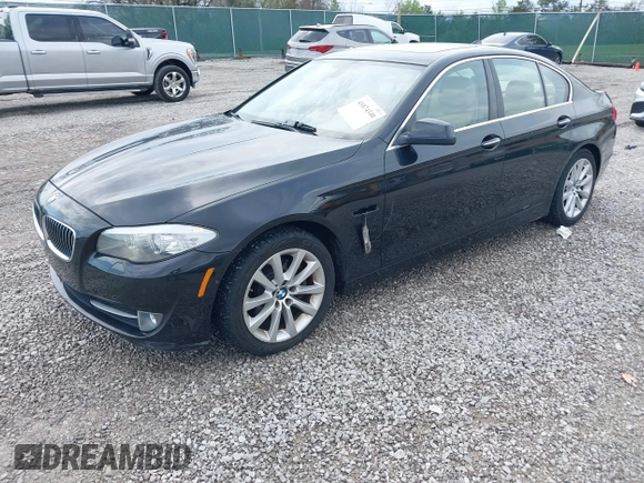 2013 BMW 5 Series 528i xDrive with VIN WBAXH5C50DD108058, listed as a IAAI auction lot 41874340 with 146,054 mi miles. Bid and sale history available at carsss.com. Image 2.