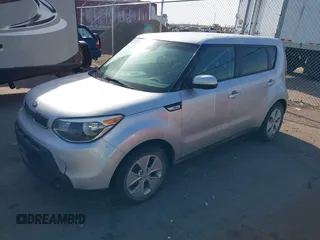2015 Kia Soul with VIN KNDJN2A29F7764236, listed as a IAAI auction lot 42036696 with 120,623 mi miles. Bid and sale history available at carsss.com. Image 2.