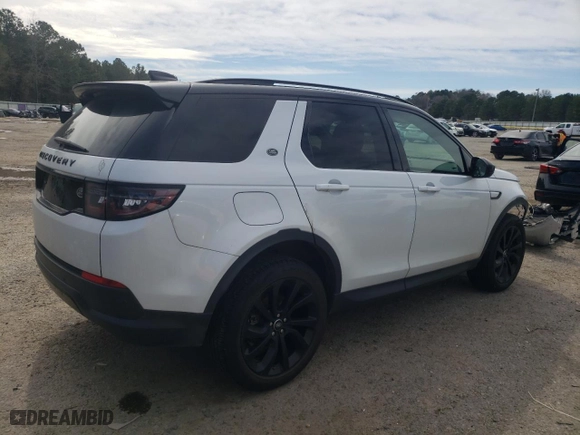 2020 Land Rover Discovery Sport SE with VIN SALCP2FX2LH849795, listed as a Copart auction lot 47853865 with 57,207 mi miles and Salvage Title. Bid and sale history available at carsss.com. Image 3.