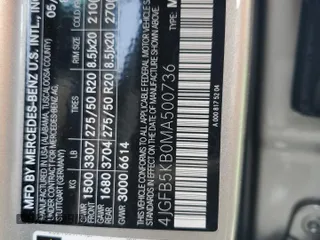 2021 Mercedes-Benz GLE 450 z VIN 4JGFB5KB0MA500736, wystawiony jako Copart lot #51299445 z przebiegiem 38 341 mil mil oraz Szkoda całkowita • Salvage title. Historia ofert i sprzedaży dostępna na DreamBid. Obrazek 14.
