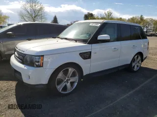 2013 Land Rover Range Rover Sport HSE LUX with VIN SALSK2D41DA801976, listed as a Copart auction lot 54812885 with 153,197 mi miles and Clean Title. Bid and sale history available at carsss.com. Image 1.