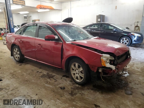 2007 Ford Five Hundred SEL with VIN 1FAHP24137G136773, listed as a Copart auction lot 85575344 with 0 mi miles and Salvage Title. Bid and sale history available at carsss.com. Image 4.