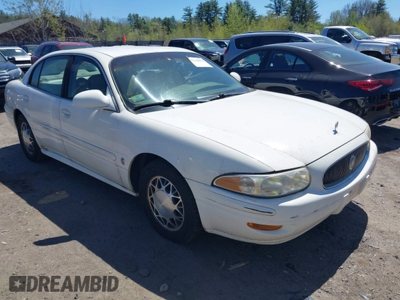 2004 Buick LeSabre Custom with VIN 1G4HP52K94U135563, listed as a IAAI auction lot 42148076 with 63,975 mi miles and . Bid and sale history available at carsss.com. Image 1.
