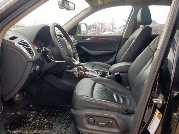 2011 Audi Q5 Premium Plus with VIN WA1LFAFP5BA019026, listed as a Copart auction lot 58257535 with 102,268 mi miles and Salvage title. Bid and sale history available at DreamBid. Image 7.
