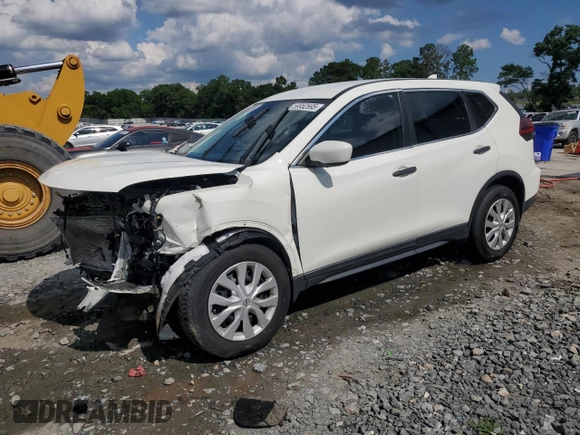 2020 Nissan Rogue S with VIN 5N1AT2MT5LC813067, listed as a Copart auction lot 59952695 with 38,467 mi miles and Salvage title. Bid and sale history available at DreamBid. Image 1.