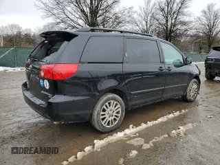 2008 Toyota Sienna XLE with VIN 5TDBK22C18S009630, listed as a Copart auction lot 44708035 with 233,359 mi miles and Salvage Title. Bid and sale history available at carsss.com. Image 3.