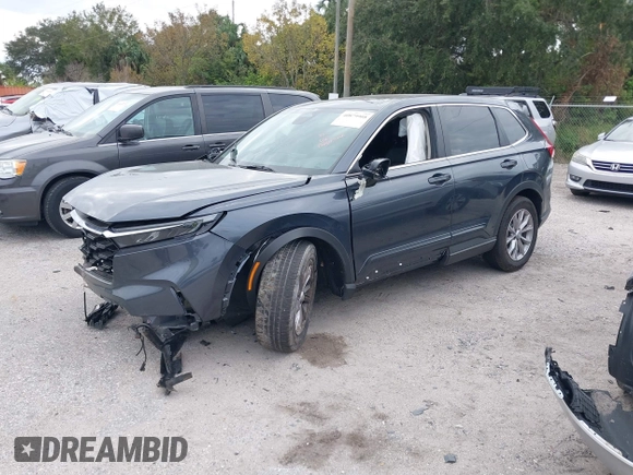 2024 Honda CR-V EX-L with VIN 2HKRS3H76RH300811, listed as a IAAI auction lot 40879908 with 26,586 mi miles and . Bid and sale history available at DreamBid. Image 18.