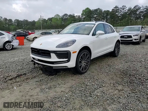 2024 Porsche Macan with VIN WP1AA2A54RLB20188, listed as a Copart auction lot 51326045 with 5,647 mi miles and Salvage title. Bid and sale history available at DreamBid. Image 15.