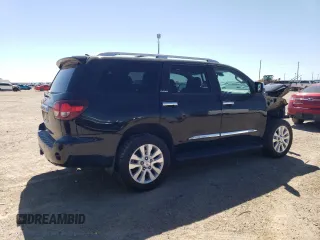 2019 Toyota Sequoia Platinum with VIN 5TDDY5G11KS166047, listed as a Copart auction lot 52504674 with 40,393 mi miles. Bid and sale history available at carsss.com. Image 3.