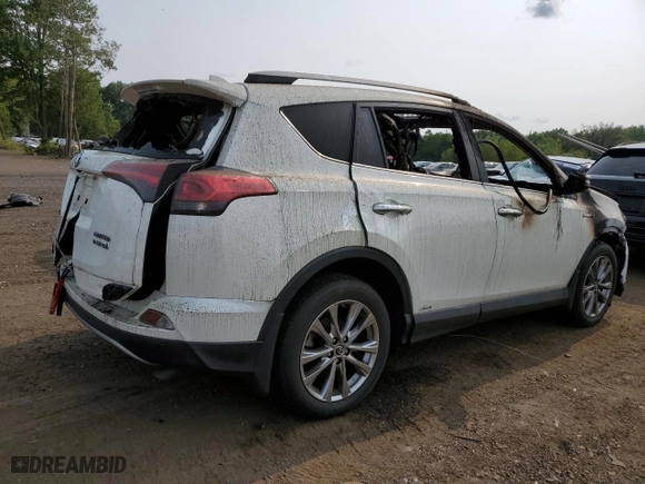 2017 Toyota RAV4 Hybrid Limited with VIN JTMDJREV4HD145943, listed as a Copart auction lot 67702584 with 0 mi miles and Non Repairable. Bid and sale history available at carsss.com. Image 3.