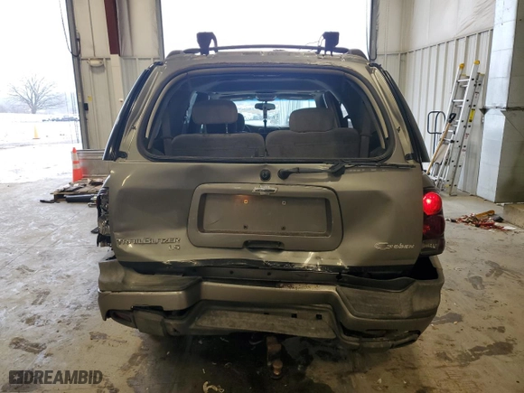 2005 Chevrolet TrailBlazer LS with VIN 1GNET16S256138727, listed as a Copart auction lot 86430894 with 143,377 mi miles and Non Repairable. Bid and sale history available at carsss.com. Image 6.