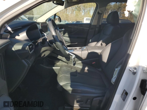 2023 Hyundai Santa Fe Hybrid Limited with VIN 5NMS5DA10PH008540, listed as a Copart auction lot 80548914 with 14,779 mi miles and Salvage Title. Bid and sale history available at carsss.com. Image 7.