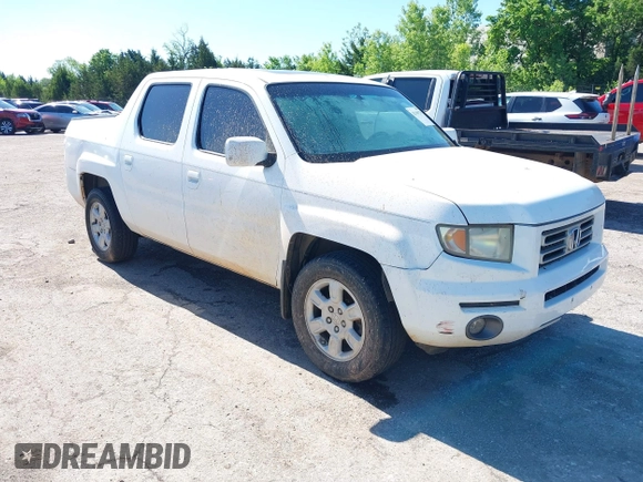 2006 Honda Ridgeline RTL with VIN 2HJYK16506H562857, listed as a IAAI auction lot 42169379 with 154,194 mi miles. Bid and sale history available at carsss.com. Image 1.
