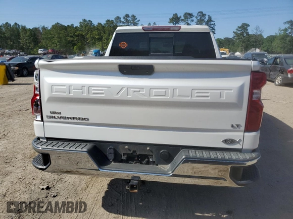 2019 Chevrolet Silverado 1500 LT with VIN 3GCUYDED9KG202458, listed as a Copart auction lot 50389445 with 46,311 mi miles and Salvage Title. Bid and sale history available at carsss.com. Image 6.