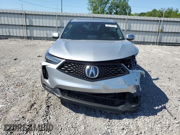 2023 Acura RDX w/A-Spec Package with VIN 5J8TC2H62PL008314, listed as a Copart auction lot 52174734 with 15,653 mi miles. Bid and sale history available at carsss.com. Image 5.