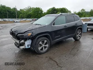 2019 Jeep Cherokee Limited with VIN 1C4PJMDX2KD235862, listed as a Copart auction lot 61148175 with 86,146 mi miles and Salvage title. Bid and sale history available at DreamBid. Image 1.