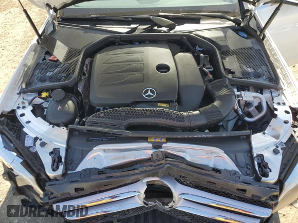 2019 Mercedes-Benz C 300 with VIN 55SWF8DB2KU283071, listed as a Copart auction lot 59438405 with 29,106 mi miles and Salvage title. Bid and sale history available at DreamBid. Image 11.