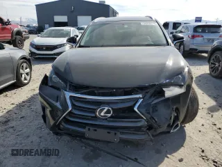 2017 Lexus NX with VIN JTJBARBZ0H2118889, listed as a Copart auction lot 50250115 with 0 mi miles and Salvage Title. Bid and sale history available at carsss.com. Image 5.