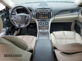 2017 Lincoln Continental Select with VIN 1LN6L9SK5H5607316, listed as a Copart auction lot 74015944 with 52,291 mi miles and Salvage Title. Bid and sale history available at carsss.com. Image 8.