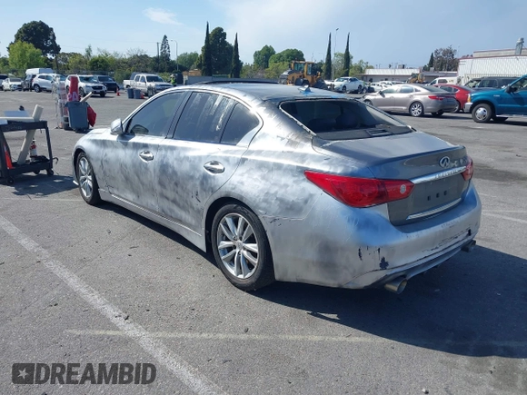 2015 Infiniti Q50 z VIN JN1BV7AP0FM332023, wystawiony jako IAAI lot #41960006 z przebiegiem 173 540 mil mil oraz . Historia ofert i sprzedaży dostępna na DreamBid. Obrazek 3.